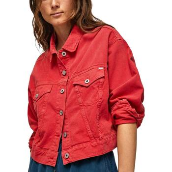 textil Mujer Abrigos Pepe jeans FOXY RED Rojo
