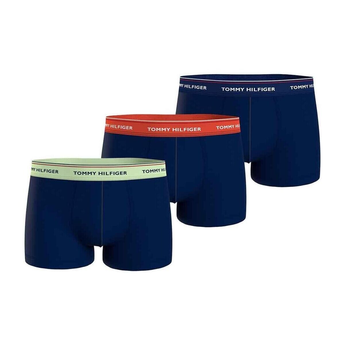 Ropa interior Hombre Boxer Tommy Hilfiger 3P WB TRUNK Azul
