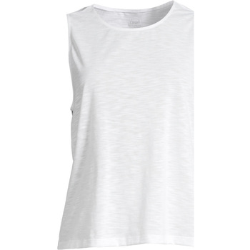 textil Mujer Camisetas sin mangas Casall Essential Texture Tank Blanco