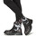Zapatos Mujer Botas de caña baja Irregular Choice STEP IN STYLE Negro / Blanco