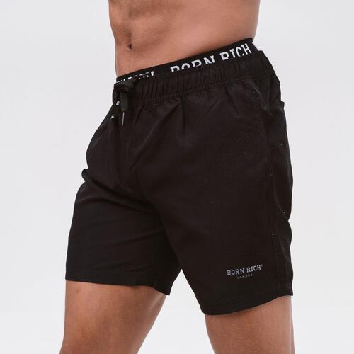 textil Hombre Shorts / Bermudas Born Rich Zlatan Negro
