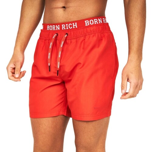 textil Hombre Shorts / Bermudas Born Rich Zlatan Rojo