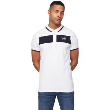 textil Hombre Tops y Camisetas Crosshatch Polakes Blanco