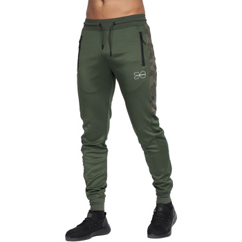 textil Hombre Pantalones de chándal Crosshatch BG717 Verde