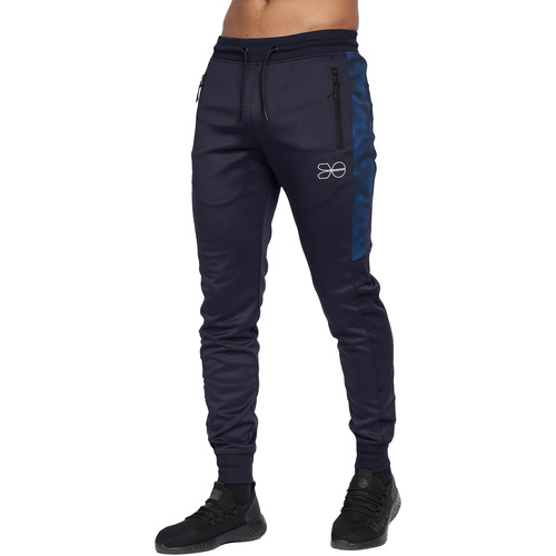 textil Hombre Pantalones de chándal Crosshatch BG717 Azul