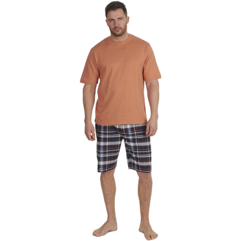 textil Hombre Pijama Cargo Bay  Naranja
