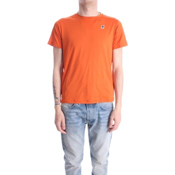 textil Hombre Camisetas manga corta K-Way K71246W Naranja