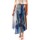 textil Mujer Faldas Manila Grace N275PS Azul