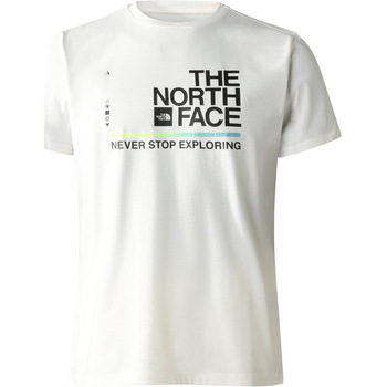 textil Hombre Camisas manga corta The North Face M FOUNDATION GRAPHIC TEE S/S - EU Blanco