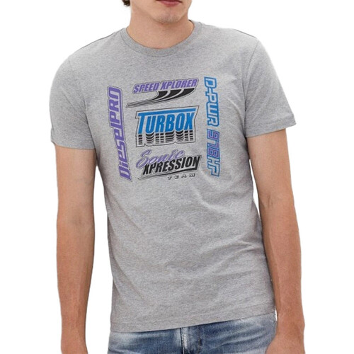 textil Hombre Camisetas manga corta Diesel  Gris