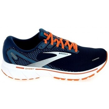 Zapatos Hombre Running / trail Brooks Ghost 14 Bleu Orange Azul