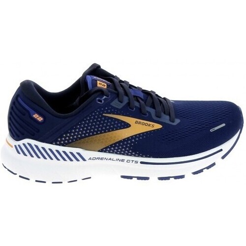 Zapatos Hombre Running / trail Brooks Adrenaline GTS 22 Bleu Orange Azul