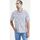 textil Hombre Camisas manga larga Dockers A0861 0022 CAMO COLLAR-LINEN ORIENT BLUE Blanco