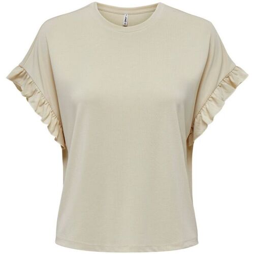 textil Mujer Tops y Camisetas Only 15252456 FREE LIFE-SANDSHELL Beige