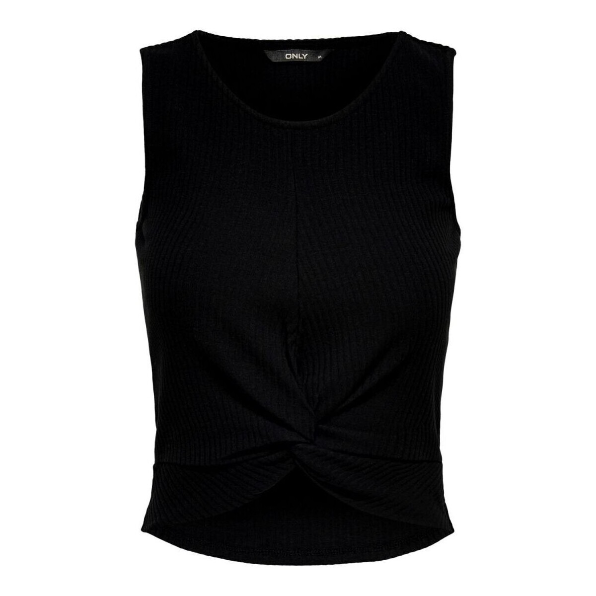 textil Mujer Camisetas sin mangas Only 15177490 TINE-BLACK Negro