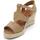 Zapatos Mujer Sandalias Mediterranea 30155 Beige