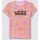 textil Niña Tops y Camisetas Vans VN00040UBLH1-ROSE Rosa