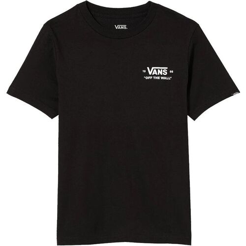 textil Niños Tops y Camisetas Vans VN00054HBLK1-BLACK Negro