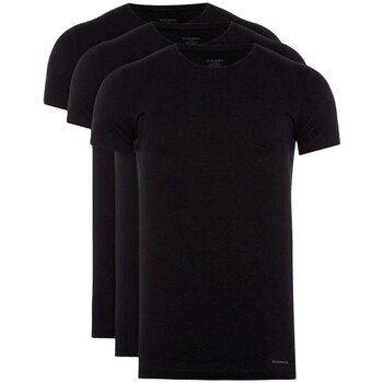textil Hombre Tops y Camisetas Diesel  Negro