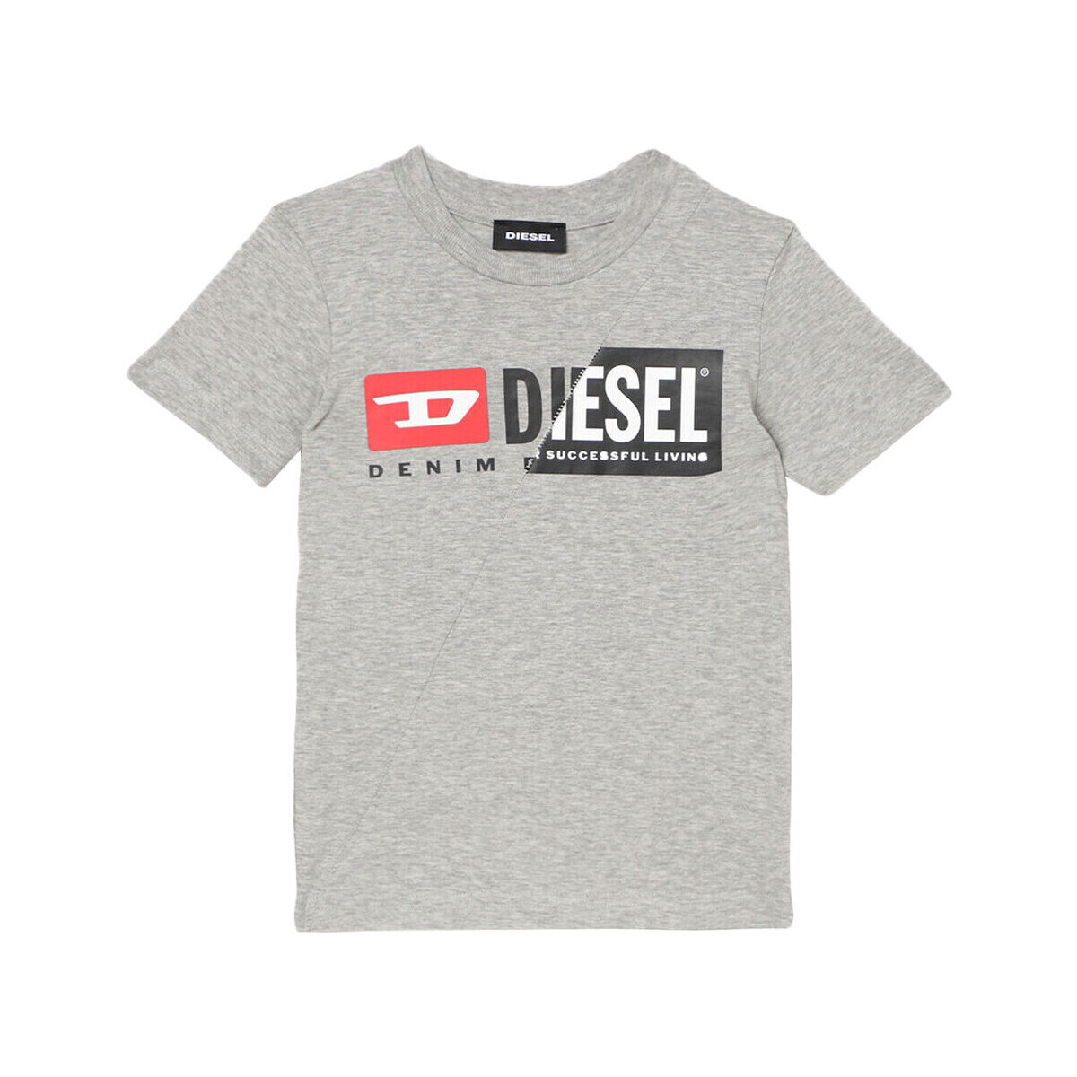 textil Niño Tops y Camisetas Diesel  Gris
