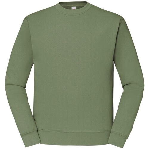 textil Hombre Sudaderas Fruit Of The Loom Classic 80/20 Verde