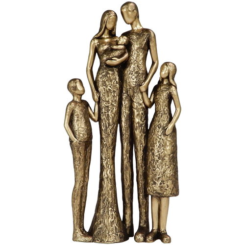 Casa Figuras decorativas Signes Grimalt Figura Familia Oro