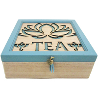 Casa Cestas / cajas y papelera Signes Grimalt Organizador Té Tea Azul