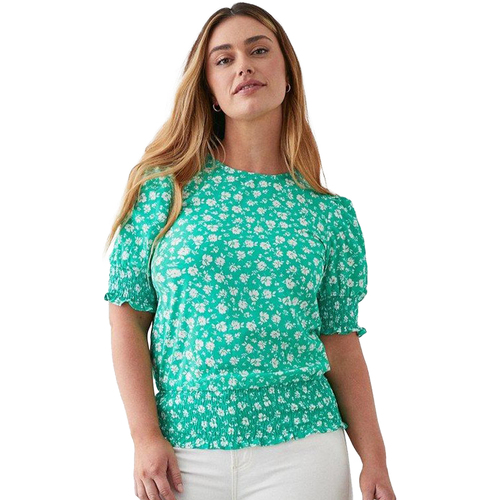 textil Mujer Camisetas manga larga Dorothy Perkins DP1896 Verde
