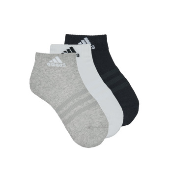 Accesorios Calcetines de deporte Adidas Sportswear C SPW ANK 3P Gris / Blanco / Negro