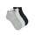 Accesorios Calcetines de deporte Adidas Sportswear C SPW ANK 3P Gris / Blanco / Negro