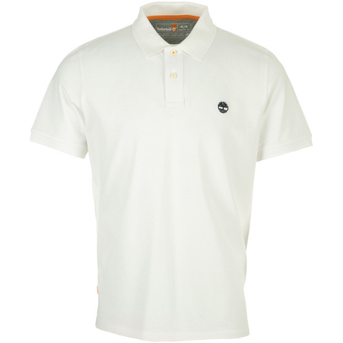 textil Hombre Tops y Camisetas Timberland Basic Polo Blanco