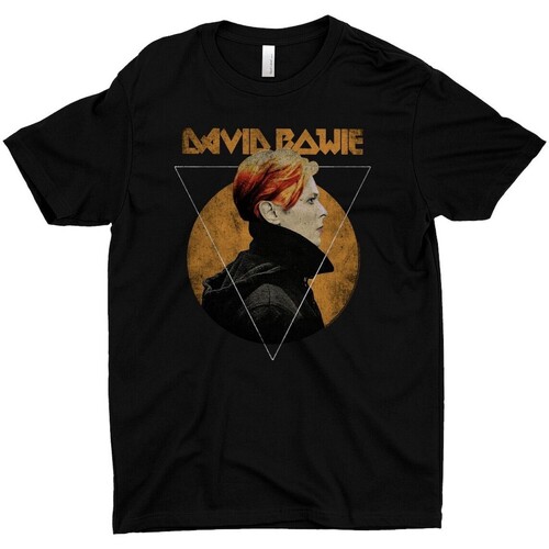 textil Camisetas manga larga David Bowie NS6930 Negro
