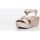 Zapatos Mujer Sandalias Riposella 23141108 Beige