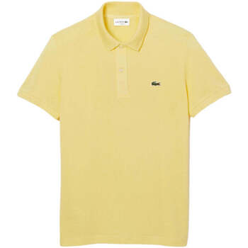 textil Hombre Tops y Camisetas Lacoste  Amarillo