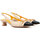 Zapatos Mujer Zapatos de tacón Mara Bini S151-BETTY-NAPLAK-NERO-PESCO Beige