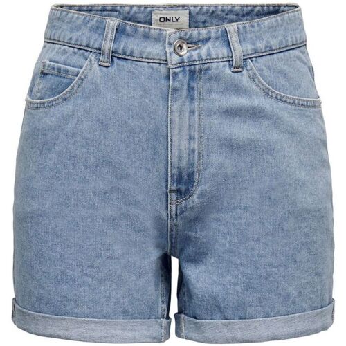 textil Mujer Shorts / Bermudas Only 15230571 VEGA-LIGHT BLUE DENIM Azul