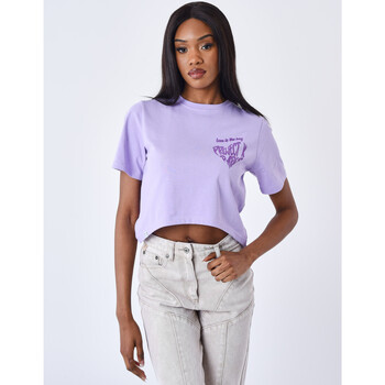 textil Mujer Tops y Camisetas Project X Paris  Violeta