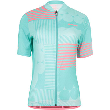 textil Mujer Camisas Santini GIADA OPTIC - S/S JERSEY FOR LADY Multicolor