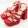 Zapatos Mujer Sandalias Alma Blue V23BL1071-RED Rojo