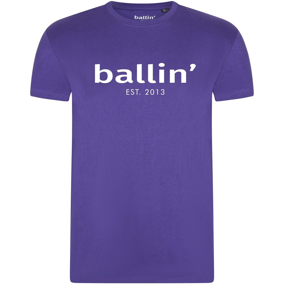 textil Hombre Camisetas manga corta Ballin Est. 2013 Regular Fit Shirt Violeta
