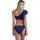 textil Mujer Bikini Admas Conjunto de bikini preformado asimétrico dos piezas con Azul
