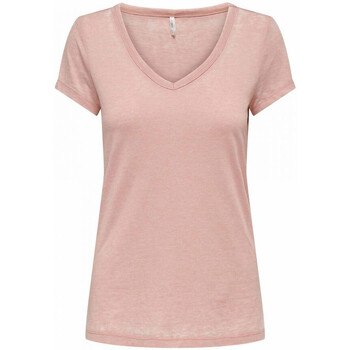 textil Mujer Tops y Camisetas Only  Rosa