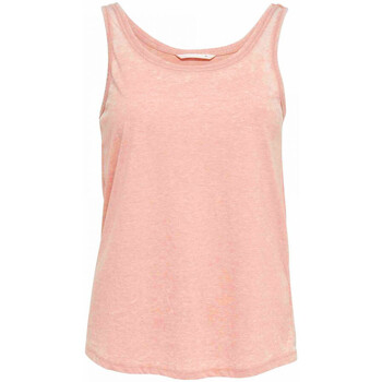 textil Mujer Camisetas sin mangas Only  Rosa