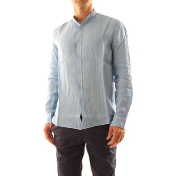 textil Hombre Camisas manga larga 40weft WILBERT 1338/1763-W2311 Azul