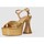 Zapatos Mujer Sandalias Vienty SANDALIA  13086 ORO Oro