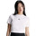 textil Mujer Camisetas manga corta Calvin Klein Jeans Essential classic Blanco