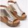 Zapatos Mujer Sandalias Top3 23401 Oro