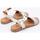 Zapatos Mujer Sandalias Top3 23496 Blanco