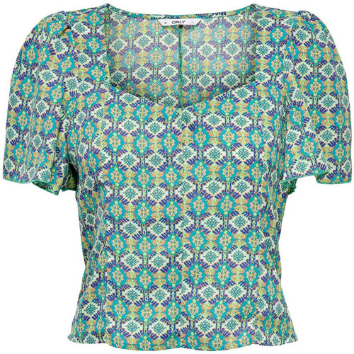 textil Mujer Tops / Blusas Only  Verde