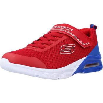 Zapatos Niño Zapatillas bajas Skechers MICROSPEC MAX Rojo
